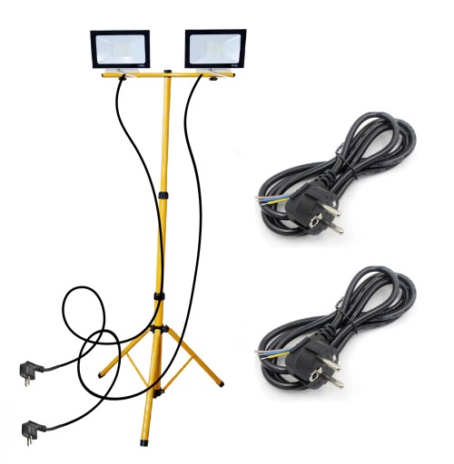 Штатив стенд подвійний 2x 30W галогенний прожектор