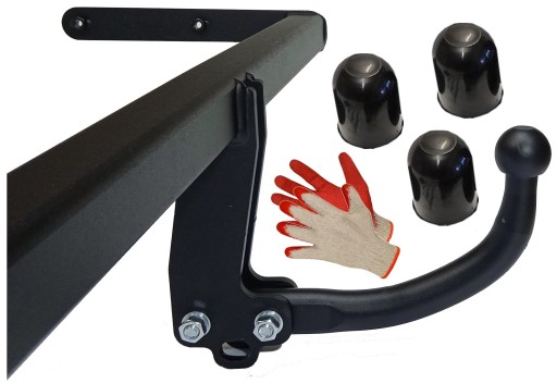 БУКСИРОВОЧНЫЙ КРЮК STEINHOF +ЧЕХЛЫ+ПЕРЧАТКИ для KIA STONIC 1I FL 2020 + HYBRID