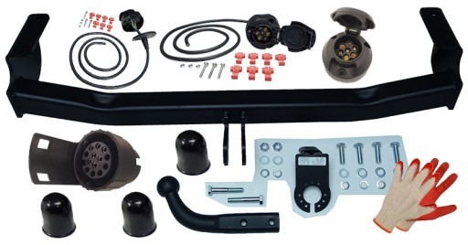 БУКСИРУВАЛЬНИЙ ГАК STEINHOF + джгут проводів + ПЕРЕХОДНИК 7PIN/13P SUZUKI GRAND VITARA 98-2005 р.в.