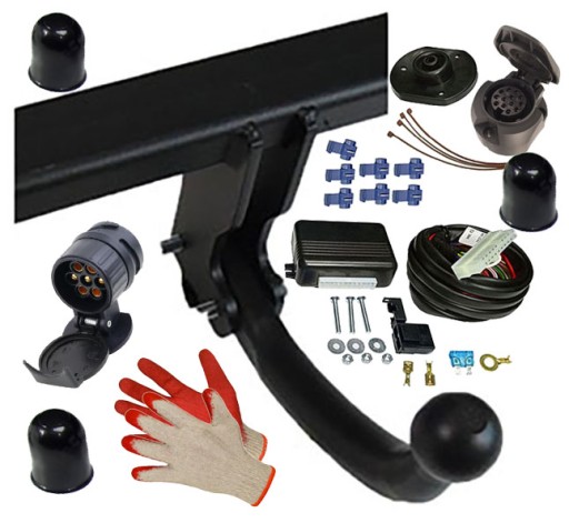 КРЮК STEINHOF + МОДУЛЬ 13PIN/7P HYUNDAI i30 KOMBI 2 II GD 2012-2017 БУКСИРОВКА