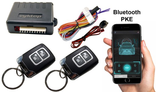 Cyklop C-2/PKE - КОНТРОЛЛЕР CYCLOP C-2 / PKE БЕЗ ОБСЛУЖИВАНИЯ СМАРТФОН BLUETOOTH БЕЗ СНЯТИЯ ТЕЛ