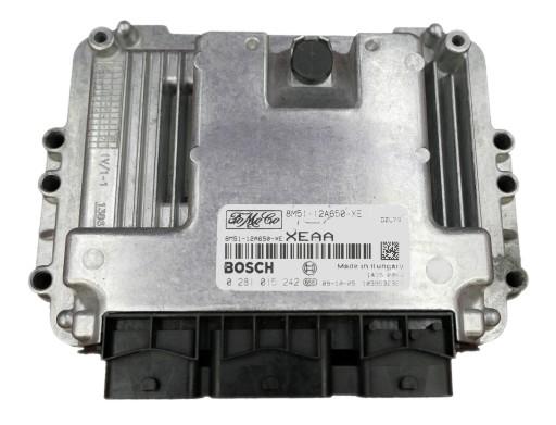 0281015242 8M5112A650XE - КОНТРОЛЕР FORD FOCUS 1.6 0281015242 8M51-12A650-XE