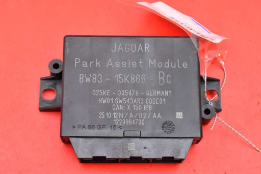 BW83-15K866-BC - КОНТРОЛЕР PDC PARKING MODULE BW83-15K866-BC JAGUAR XF X250 11-15