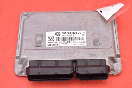 06A906033DC - КЕРУВАННЯ ДВИГУНОМ 06A906033DC VW GOLF 5 V PLUS 1.6 8V 06R