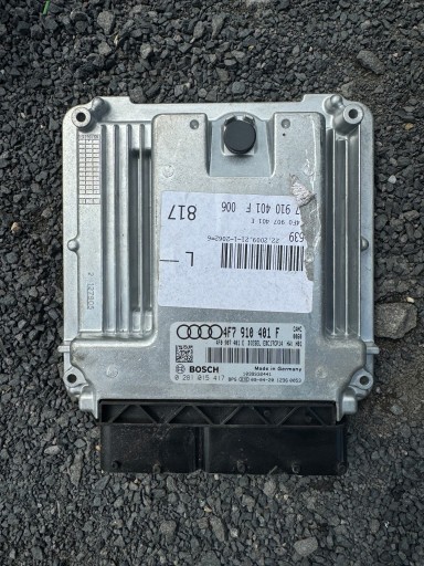 БЛОК КОНТРОЛЛЕРА ЭБУ AUDI A6 C6 LIFT 2.7 TDI 4F7910401F 0281015417
