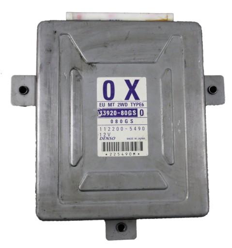 33920-80GS 0X 112200-5490 - КОНТРОЛЕР SUZUKI IGNIS 33920-80GS 0X 112200-5490