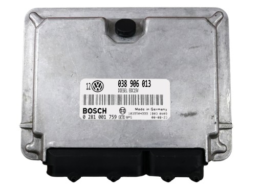 0281001759 038906013 - КОНТРОЛЕР VW GOLF IV 1.9 SDI 0281001759 038906013