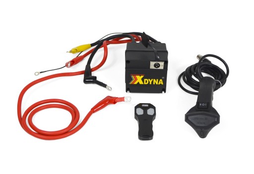 КОНТРОЛЕР З БЕЗДРОТОВИМ ПУЛЬТОМ ДЛЯ ЛЕБІДКИ 12В