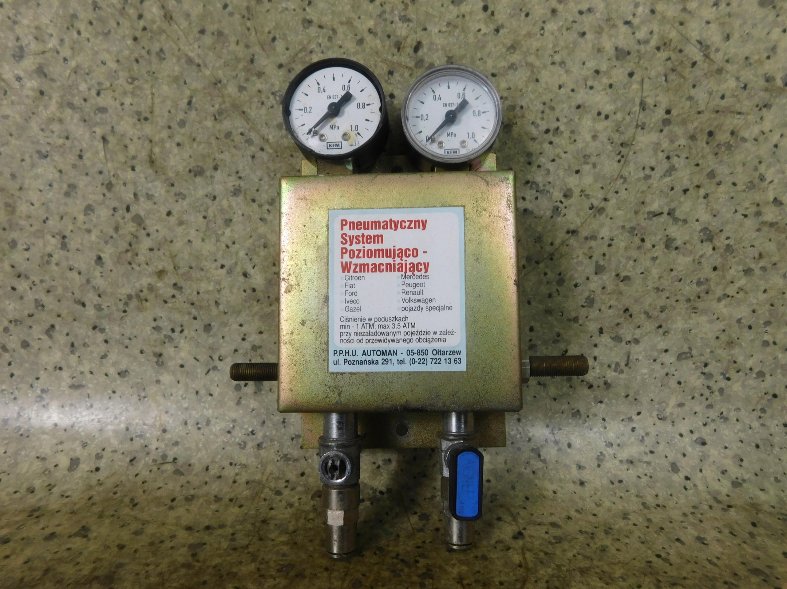 КОНТРОЛЕР ПНЕВМАТИЧНОЇ ПІДВІСКИ DUCATO III