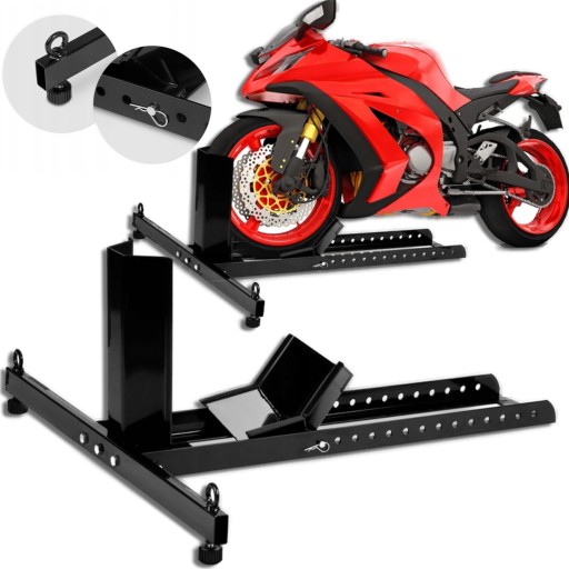 ПОДСТАВКА ДЛЯ МОТОЦИКЛА Отличный подарок, твердый держатель, устойчивый на переднее колесо