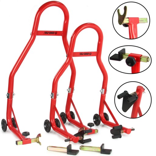 ПІДСТАВКА ПІД МОТОЦИКЛ ПЕРЕДНЯ/ЗАДНЯ НАБІР MAR-POL