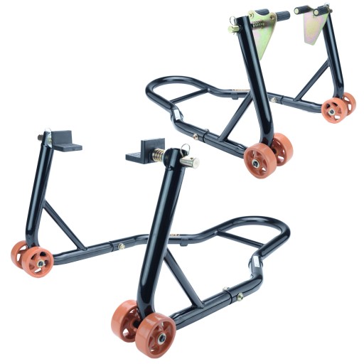 МОТОЦИКЛЕТНА ПІДЙОМНА СТРІЯ ДЛЯ ЗАДНЬОЇ + ПЕРЕДНЬОЇ ВИЛКИ ПОВОРОТНОГО РУКА