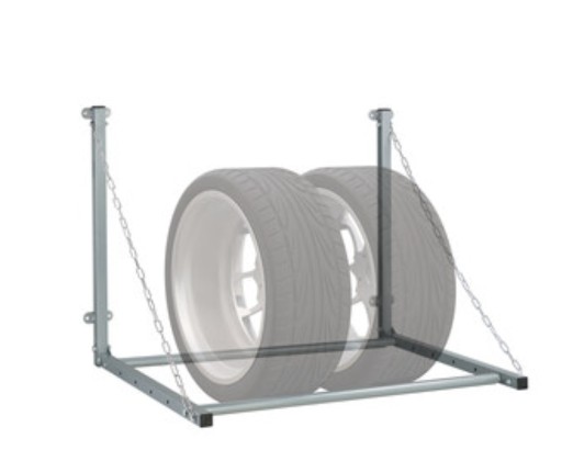 ПОЛИЦЯ ПІДВІСНА, РЕГУЛЬОВАНА, ДЛЯ ШИН, ДИСІВ, ОБОДІВ, РОЗСУВНА 90 кг