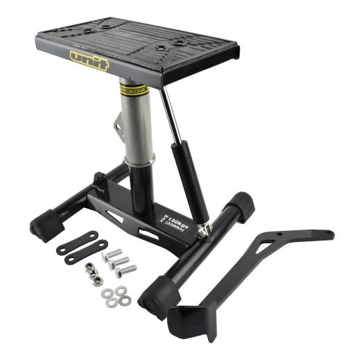 ПІДСТАВКА БЛОКУ З РЕГУЛЮВАННЯМ І АМОРТИЗАТОРОМ ДЛЯ ЕНДУРО