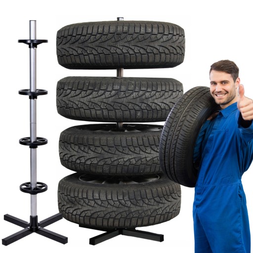 ВЕШАЛКА ДЛЯ 4 ШИН КОЛЕСА ДИСКИ ГАРАЖ СТЕЛЛАЖ