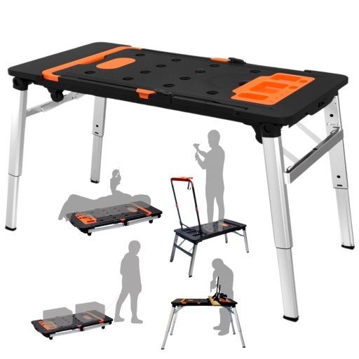 РОБОЧИЙ СТІЛ БАГАТОФУНКЦІОНАЛЬНИЙ РОБОЧИЙ СТІЛ 7в1 ТРАНСПОРТНИЙ КРІСЛО-ВОЗОК