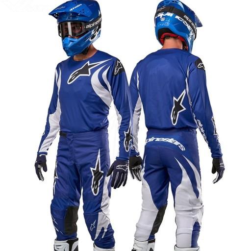 OUTFIT Крос-квад Світшот Штани ALPINESTARS MX FLUID YAMAHA BLUE L