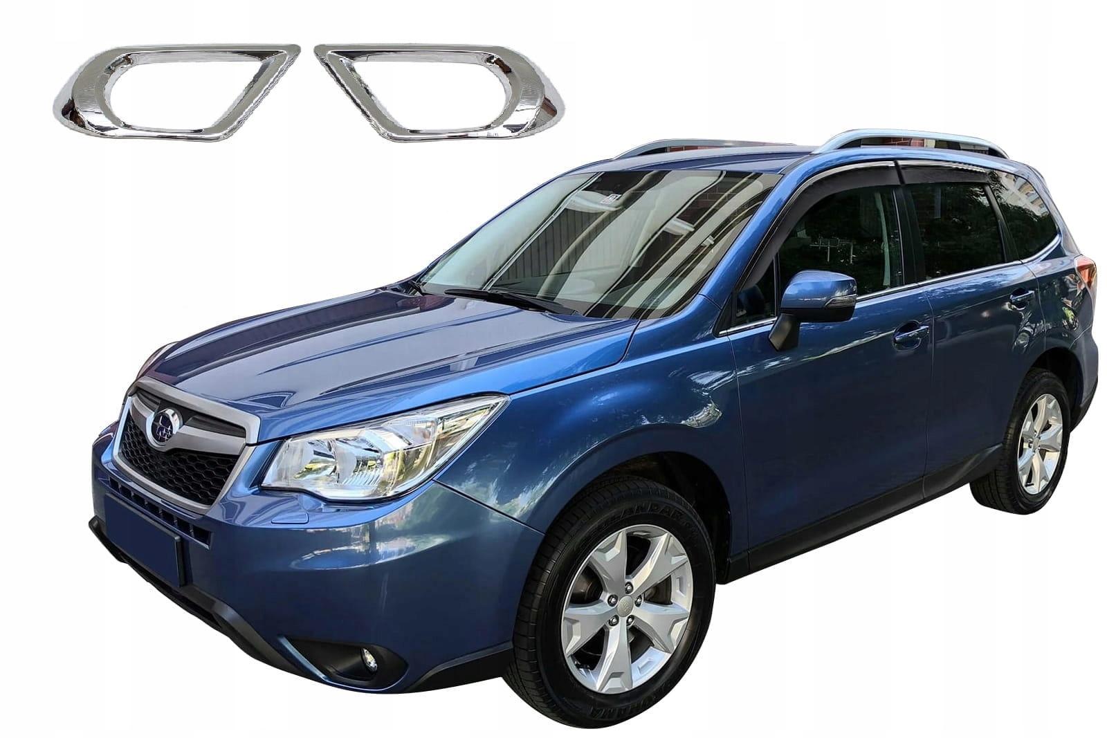 SUBARU FORESTER 12-14 ДЕКОРАТИВНЫЕ ГАЛОГЕННЫЕ РАМЫ