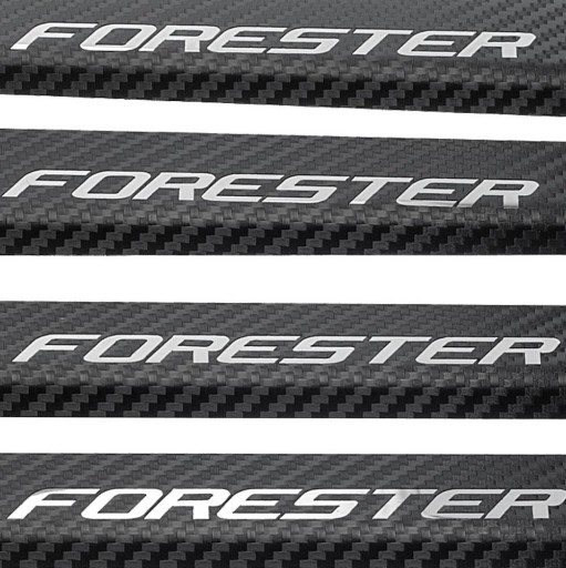 SUBARU FORESTER MK4 SJ Накладки на пороги з нержавіючої сталі 304, обробка