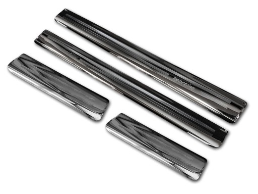 SUBARU IMPREZA V GT БОКОВЫЕ НАКЛАДКИ, СТАЛЬНЫЕ НАКЛАДКИ