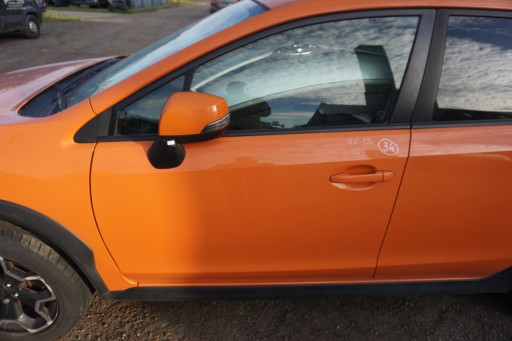 4565787953 - SUBARU XV GP ДВЕРІ ПЕРЕДНІ ЛІВІ G2U ORANGE 2012 р.в. СКЛО