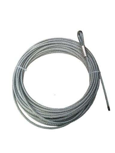 SUPERWINCH Трос стальной для лебедок FI 5 мм 15 м