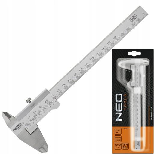 Супорт 0-150 мм СЕРТИФІКАТ DIN862 NEO 75-001