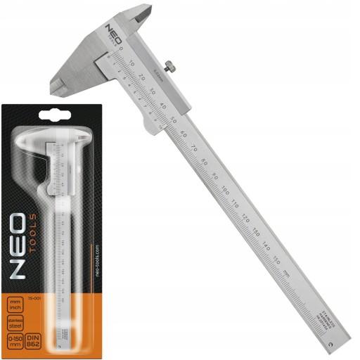 Супорт 0-150 мм СЕРТИФІКАТ DIN862 NEO 75-001