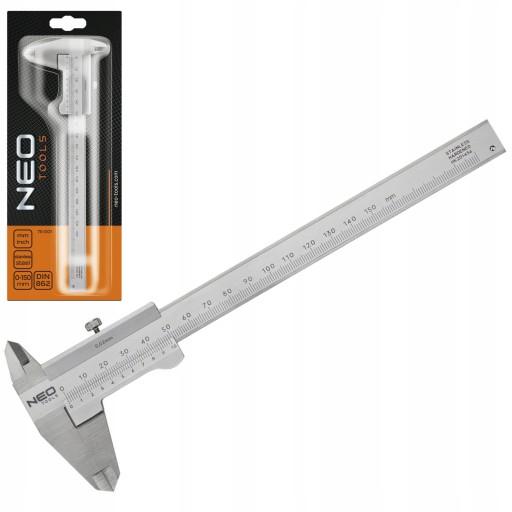 СУППОРТ 0–150 мм СЕРТИФИКАТ DIN862 NEO 75-001