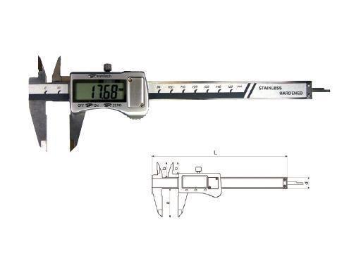 Супорт 150 ЦИФР. 1,5 В/КВ МЕТАЛ. ЖИТЛО.