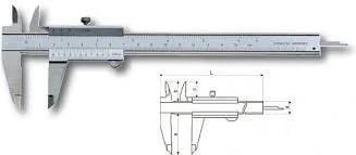 Штангенциркуль 200 мм/0,05 мм с винтом MAUa