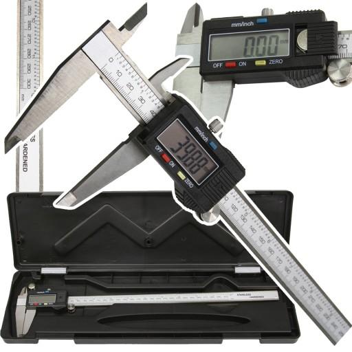 ЭЛЕКТРОННЫЙ ЦИФРОВОЙ ШТАНВЕРМОН 300 ММ МЕТАЛЛ, ТОЧНЫЙ