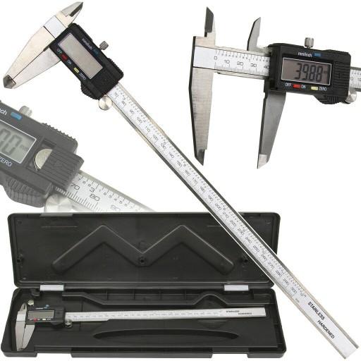 ЭЛЕКТРОННЫЙ ЦИФРОВОЙ ШТАНВЕРМОН 300 ММ, НЕРЖАВЕЮЩАЯ СТАЛЬ