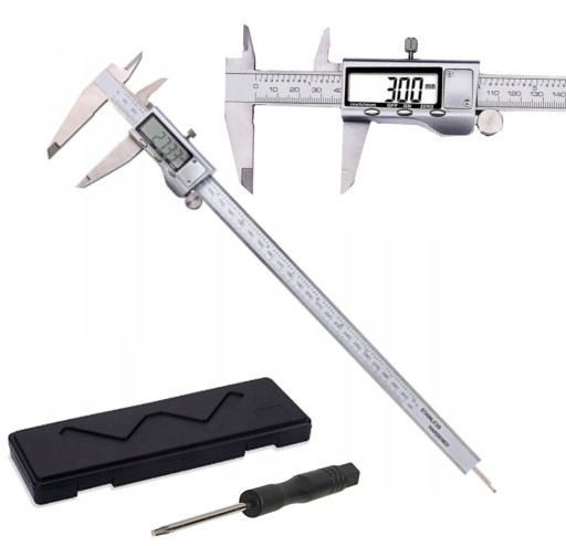 Штангенциркуль Електронний цифровий металевий 300 мм
