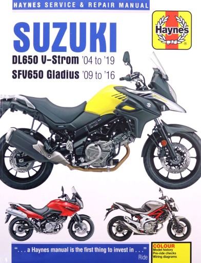 SUZUKI DL650 V-STROM+SFV650 GLADIUS (04-19): 2004 р.