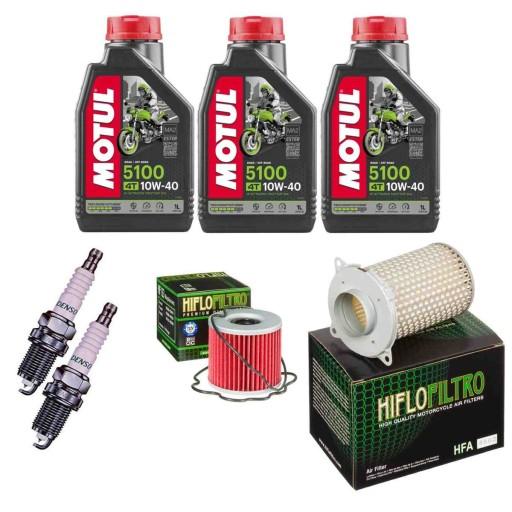 SUZUKI GS 500 E 89-02 / F 04-10 масляні фільтри свічки запалювання