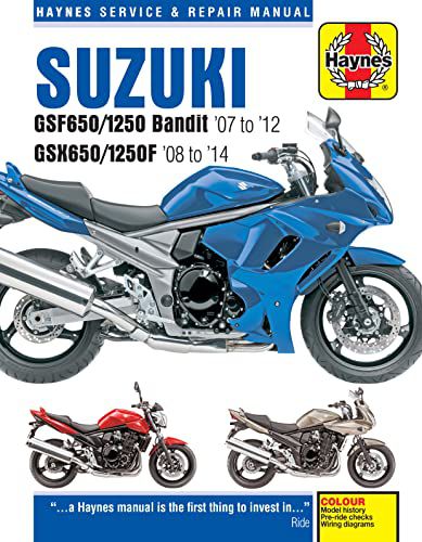 SUZUKI GSF650 / 1250 BANDIT + GSX650 / 1250F-Філ Мазер [книга]