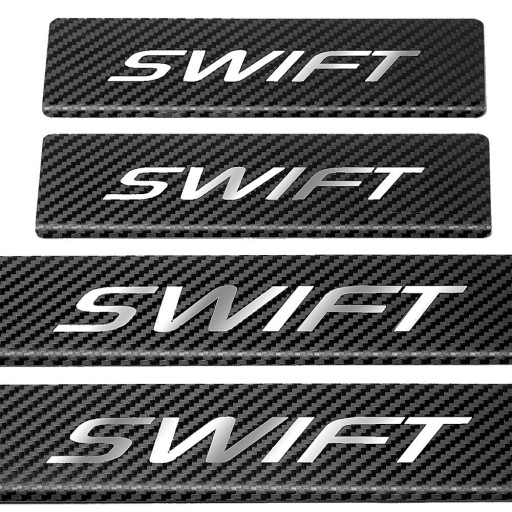 SUZUKI SWIFT MK4 5-дверні пороги, нержавіюча сталь 304, обробка