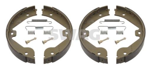 SWAG 10 92 8730 Комплект тормозных колодок, стояночный тормоз