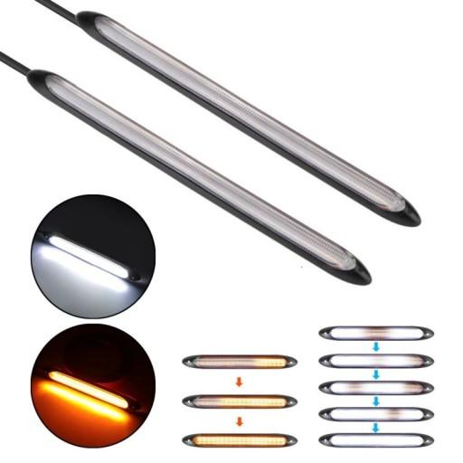 823 - DRL FLEX LED LIGHTS daytime flowing direction + WOW