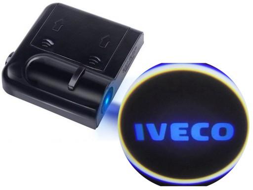 СВЕТОДИОДНЫЕ ПРИВЕТСТВЕННЫЕ СВЕТЫ IVECO WIRELESS 3D ЛОГОТИП