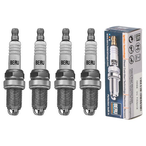 4 × свічки запалювання beru z336
