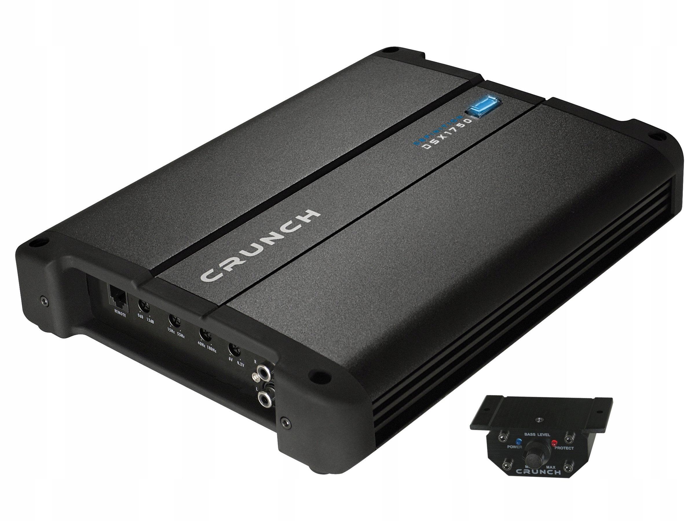 ОТЛИЧНЫЙ УСИЛИТЕЛЬ CRUNCH DSX1750 МОНОБЛОК 375W
