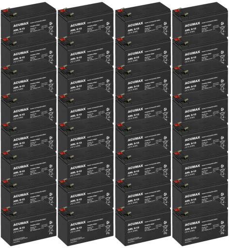 КОМПЛЕКТ АККУМУЛЯТОРОВ SYBT4 ДЛЯ ИБП 32x AML 9-12
