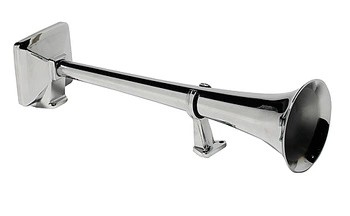 ПНЕВМАТИЧНИЙ СИГНАЛ HADLEY (ХРОМОВАНА НЕРЖАВІЮЧА СТАЛЬ, КРУГЛА, 56 СМ,)