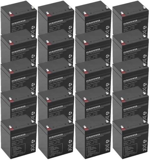 КОМПЛЕКТ АККУМУЛЯТОРОВ SYMMETRA 2 ДЛЯ ИБП 20x EP 5-12