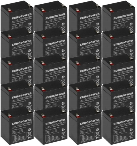 КОМПЛЕКТ АККУМУЛЯТОРОВ SYMMETRA 2 ДЛЯ ИБП 20x EV 7-12