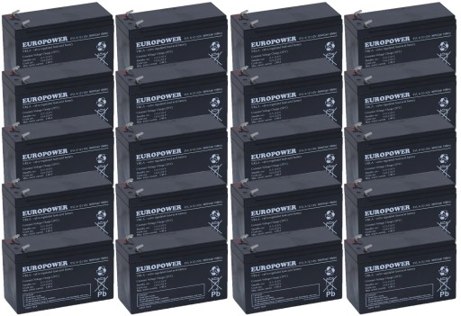 КОМПЛЕКТ АККУМУЛЯТОРОВ SYMMETRA 5 ДЛЯ ИБП 20x EVL 9-12