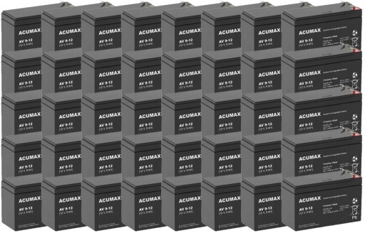 КОМПЛЕКТ АККУМУЛЯТОРОВ SYMMETRA 8 ДЛЯ ИБП 40x AV 9-12