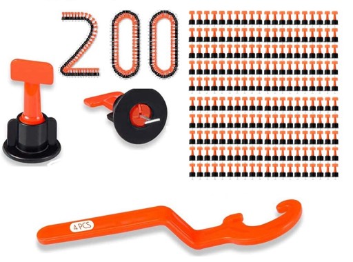 СИСТЕМА ВЫРАВНИВАНИЯ ПЛИТКИ КЛИП ЗАЖИМ РУЧКА 200